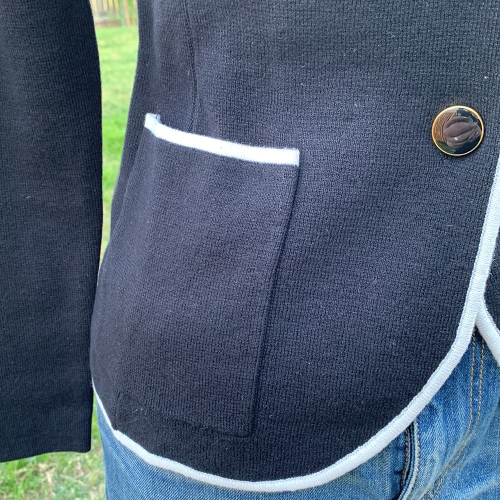 🌟Host Pick✨Ann Taylor Factory- Sweater Blazer NWT - Picture 3 of 8